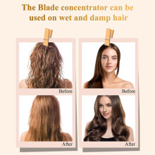 Für  Airwrap HS01 HS05 HS08 Weit-Zahn-Kamm-Aufsatz und Klingen-Konzentrat-Aufsatz Pre-Styling-Trocknungsbürste
