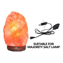Himalayan Salt Lamp Cord and Bulb with Dimmer ,Original Replacement Cord for Salt Rock Lamps EU Plug