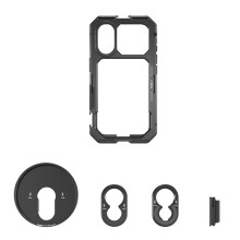 For 17 Cage Quick Release Video Rig Phone Stabilizer with 67mm Filter Ring 17mm Lens Backplate TMount