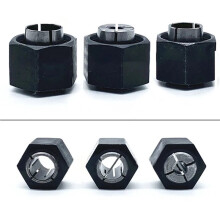 Ersatz für Chuck-Kollet und Mutter für  für DW6214 DW616 Router Kompatibel mit 2610906283 2610906287 32628603 6,35 mm