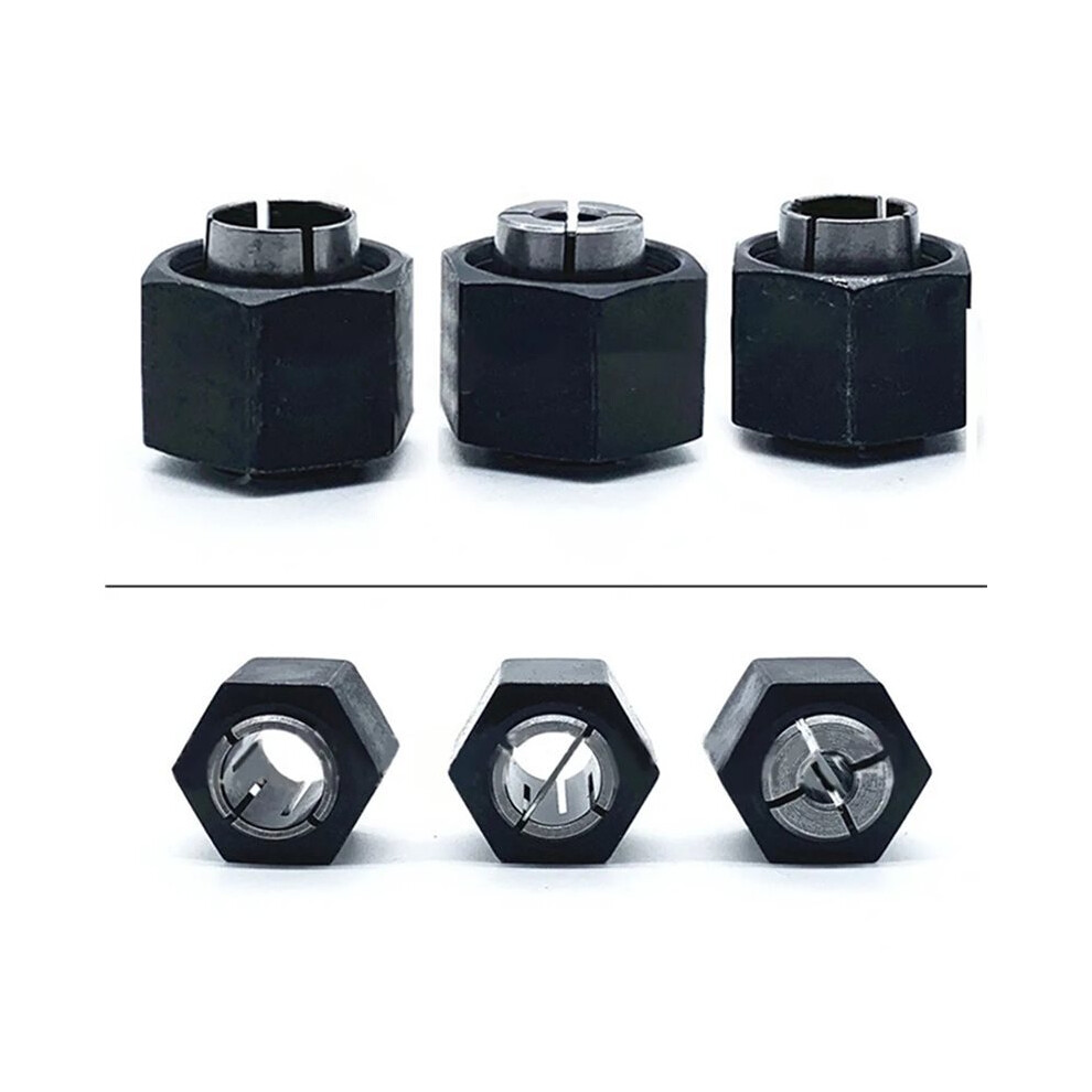 Chuck Collet And Nut Replacement For For Dw6214 Dw616 Router Compatible With 2610906283 2610906287 32628603 6.35Mm 4713499908950