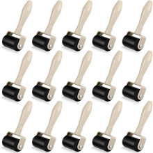 15 Pcs Rubber Brayer Rollers 1.9 Inch Rubber Ink Roller for Gluing Printing Inking Block Paper Crafting Crafting Art DIY