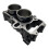 70mm Motorcycle Engine Cylinder Piston Kit for  Ninja400 EX400 Z400 399cc 3