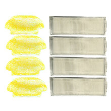 For RCV3 Vacuum Cleaner Vacuum Filter Mop Cloth Replacement Parts HEPA Filter Washable Mop Pad