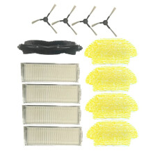 For RCV3 Vacuum Cleaner Vacuum Main Roller Brush Side Brush Filter Mop Cloth Replacement Parts