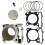 80mm Motorcycle Engine Cylinder Piston Kit B74-E1311-00 for  XMAX300 6