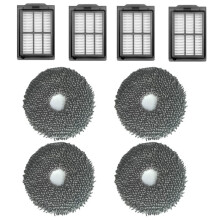 For  RCV5 Vacuum Cleaner Vacuum Filter Mop Cloth Replacement Parts HEPA Filter Washable Mop Pad