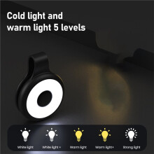 Magnetic Mobile Phone Fill Light Portable Rear Selfie Mirror Photography Assistant Shooting Clip Night Fill Light