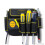 1pc Multi-Pocket Tool Pouch, 600D Oxford Cloth, Adjustable Belt for Electrician, Carpenter 4