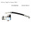 37180B2500 Battery Negative Sensor Cable for  Soul 2014-2016 37180-B2110 6