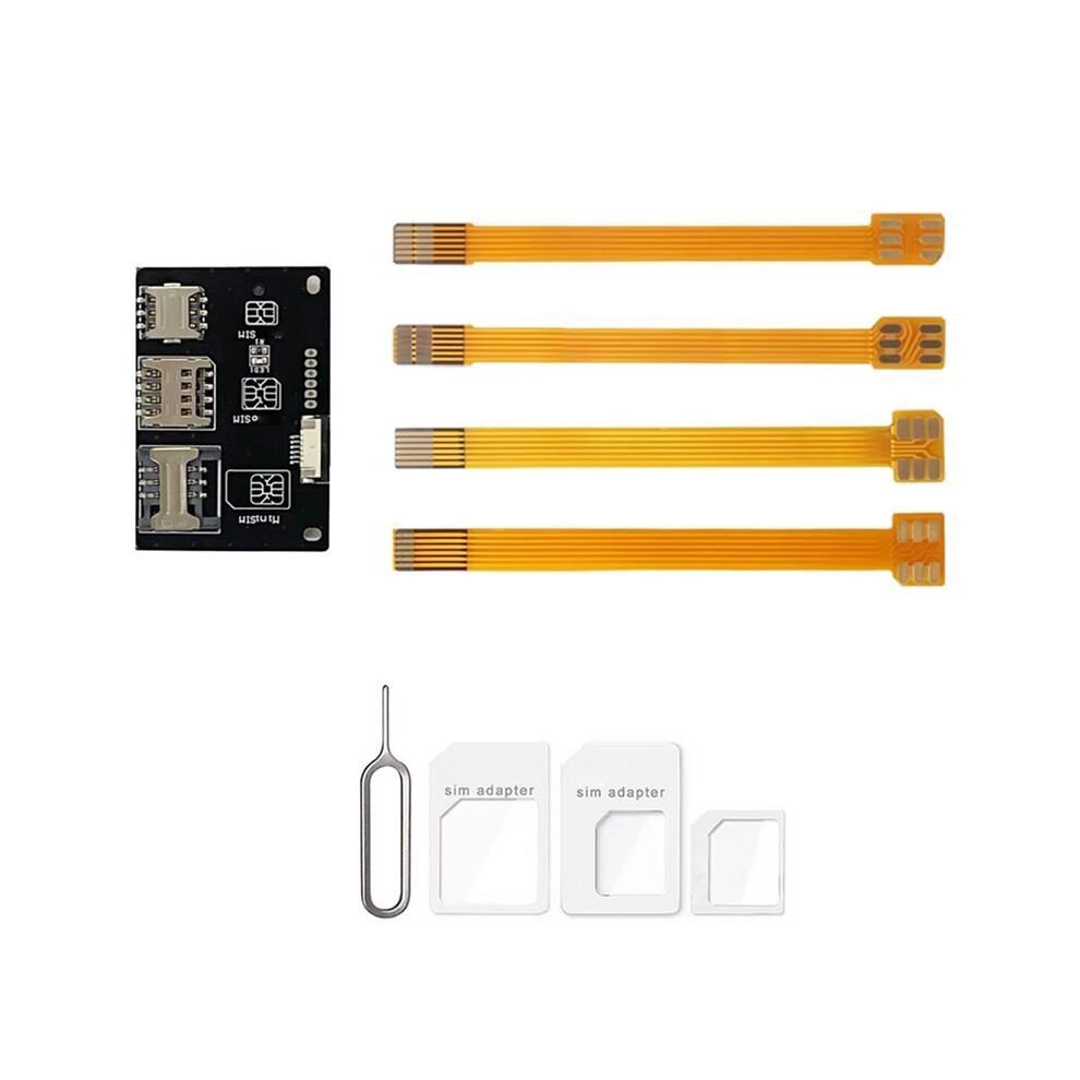 4 In 1 Phone Ic Card Activation Tool For Sim Fpc 5/15Cm Flexible Cable For Micro Sim Card Converter 6031947259507