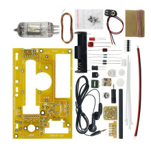 2P2 Tube Single Light MW Radio Kit Simple Radio Receiver Kit for DIY Without Shell