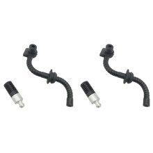 2X Tuyau de Carburant pour Tronçonneuse Tuyau de Carburant Filtre à Carburant pour MS171 MS181 MS211 MSA160 Pièces de Tuyau de Carburant pour