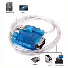 USB 2.0 auf -232 Stecker (9-Polig) DB9 Seriell-Konverterkabel für Windows 10/8.1/8/7/Vista/XP, für OS X 10.6 und Höher