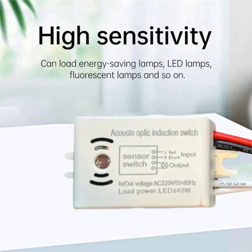 Sound Voice Sensor   Switches Module Detector Auto /Off  Voice Control