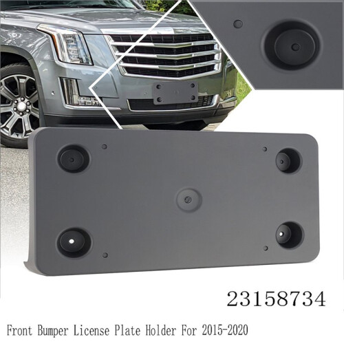 23158734 Support de Plaque D'Immatriculation Avant pour  Escalade 2015-2020 1