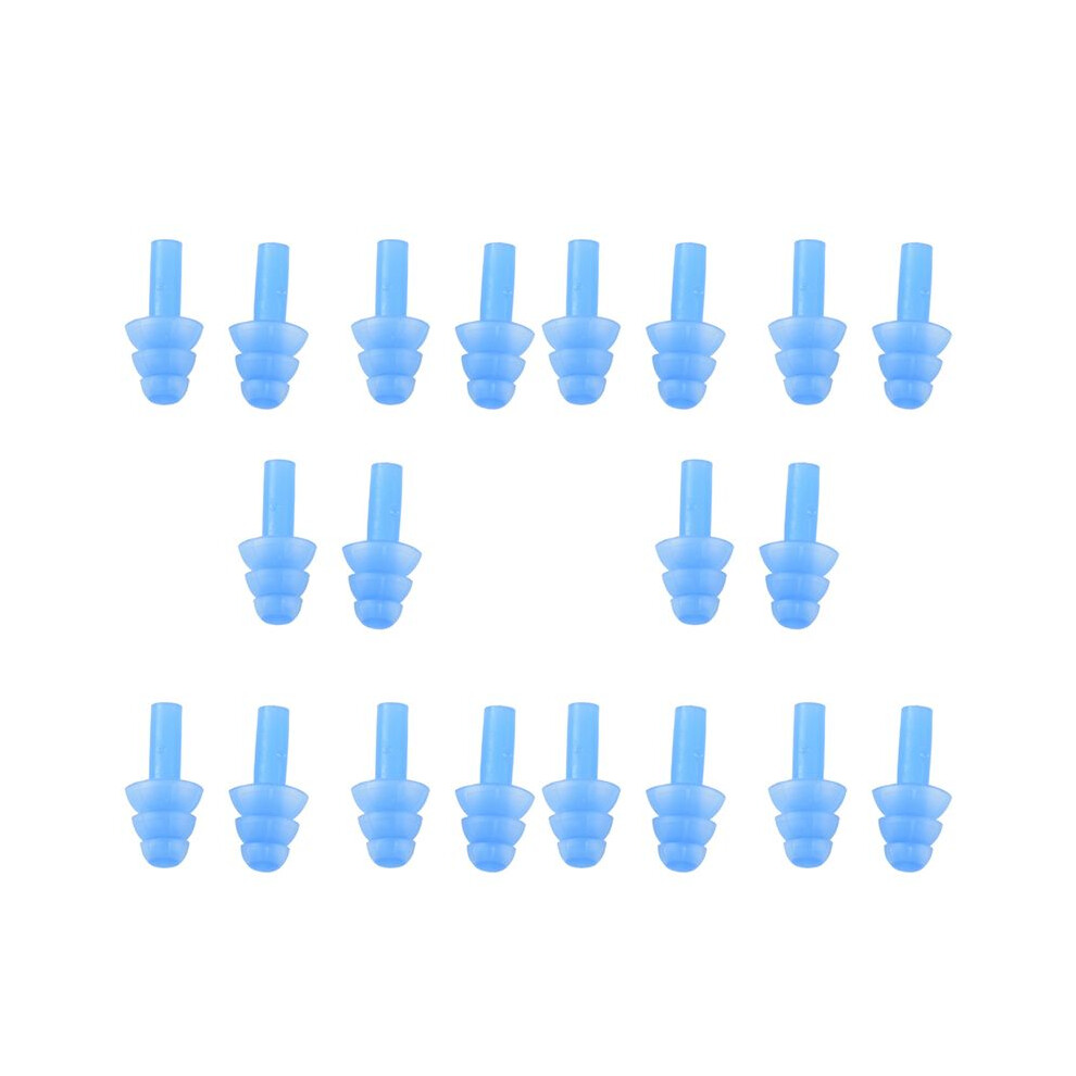 10X Pair Swimming Dive Flexible Silicone Ear Plugs Earplug 4713762871134