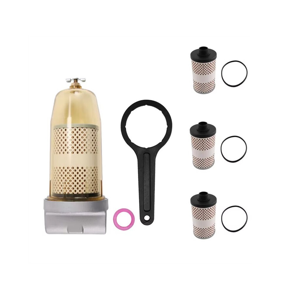 B10-Al Fuel Tank Filter Assembly 496 Replacement Water Separator 30 Max 25 Gpm 150 Psi With Filters 6031379166046