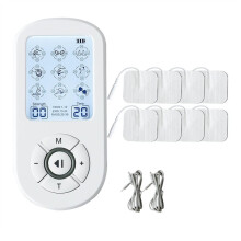 Stimolatore Muscolare Elettrico EMS A 36 Modalità, Apparecchio per Massaggio, Fisioterapia, Terapia A Impulsi, Agopuntura
