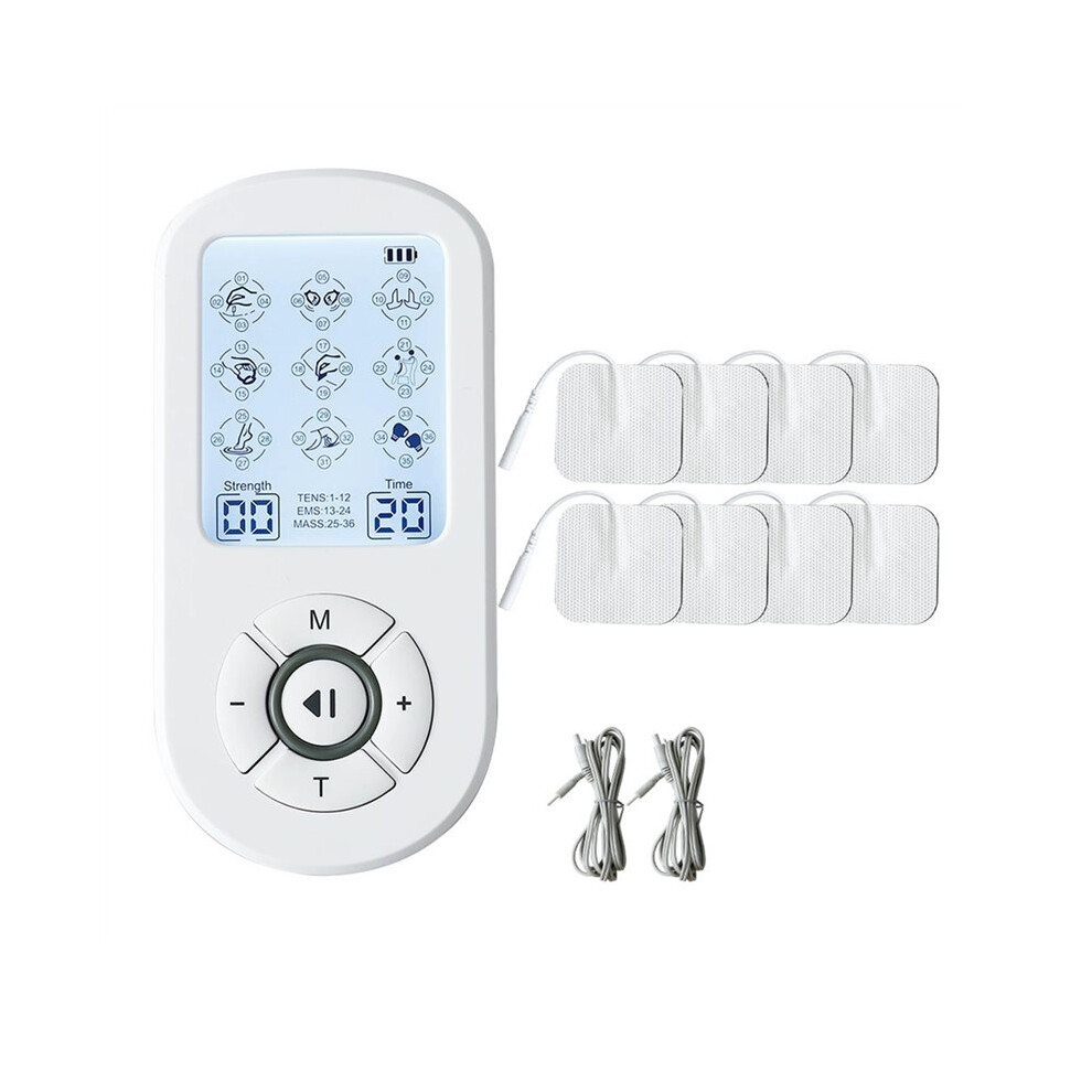 36Modes Electrical EMS Muscle Stimulator Tens Massage Physiotherapy Apparatus Pulse Therapy Acupuncture