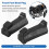 2Pcs Front Foot Rest Peg Rubbers Footrest Handlebars for  YBR 125 2