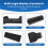 2Pcs Front Foot Rest Peg Rubbers Footrest Handlebars for  YBR 125 3