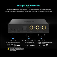 PS200 PRO DAC Multifunctional Audio Converter DAC Hi-Res MQA DSD512 Dual ES9039Q2M Decoder for Home Car Music