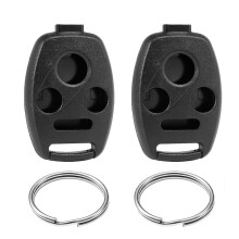 Key Fob Shell Case for Accord 2003-2012 / EX 2006-2013 Remote Control Key Fob Housing Pad Cover Replacement