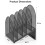 5-Section Desk File Organizer, Metal Mesh Folder Organizer for Documents, Mail & Office Papers 8