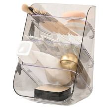 Desktop Student Pen Holder Stationery Organiser Transparent Slanting Shelf Bathroom Vanity Multifunctional Organiser A