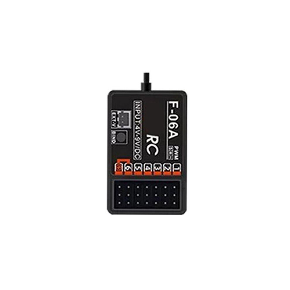 F-06At Gyro Receiver 6Ch Pwm Receiver For Remote Control Transmitter For Rc Car Boat Tank 4711839182558