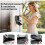 Key Lock Box with 12 Digit Combination LockBox for Keys with Resttable Code,Large Capacity &  Outdoor 5