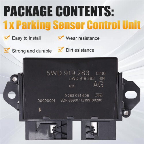 PDC Parking Sensor Control Unit 5WA919283C for  Series  Caddy  Cupra   Octavia 1