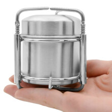 Camping Picnic Alcohol Stove Camping Furnace Outdoor Stainless Steel Liquid Alcohol Stove Portable Liquid Burner