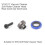 For  V7/V8/V10/V11 Scroll Axis Replacement Rear Brush Bar Soft Roller Parts 6