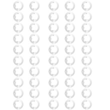 50 Stuks NFC Ntag215 Nfc-Labelsticker 13,56 MHz ISO14443A NTAG 213-Sticker Ntag 213 NFC-Tags RFID-Tag Universeel Etiket