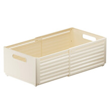 Caixas Organizadoras Expansíveis de Plástico, Organizador Dobrável Multiuso, Divisória de Gaveta para Quarto e Cozinha.