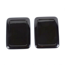 LED Tail Light Cover Trim for JK 2007-2017 Rear Lamp Guards Exterior Accessories Smoked Black