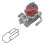 MD614921 MD614918 IAC Idle Air Control Valve for  LANCER EVOLUTION 2.0L EVO VII 1998-2001 5