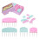 20pcs Knit Blocking Pin for Crochet Projects, Sewing Lace Needlework Tool 1