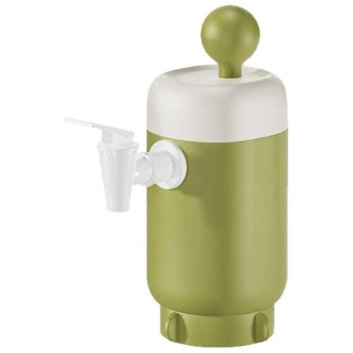 Distributore D'Acqua Automatico Portatile con Pompa A Mano e Secchio, Pompa A Pressione per un Facile Accesso All'Acqua Potabile