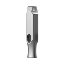 Titanium Alloy Whistle Outdoor EDC Survival Emergency Camping Hiking Keychain Loud Safety Whistle for Travel
