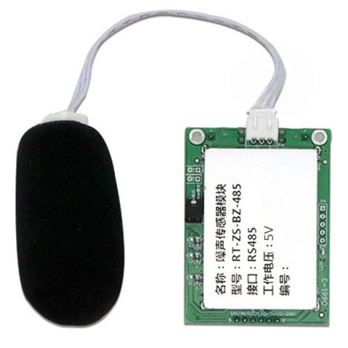 30db-120db Decibelmeter Detectie Geluidsgenerator Module Geluidssensor Tester RS485 Geluidssensor RS485-5V