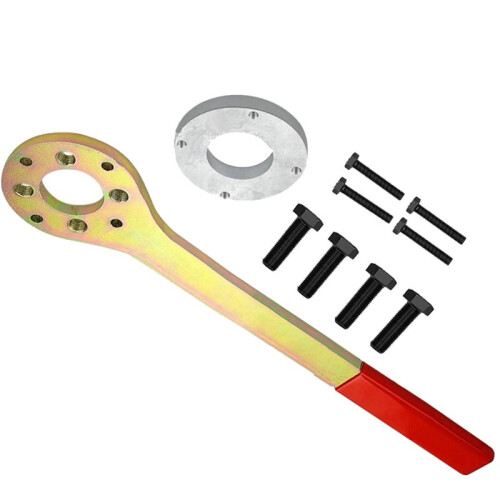 For  Leopard Forester Crankshaft Pulley Tool Kit Screw Wrench Bracket Crank Puller Auto Repair Tools 2