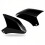 For  Z900 2025 Motorcycle Radiator Side Cover Panel Frame Guard Fairing Protector Accessories Black 1