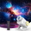 3D  Projector with 60 Immersive Themes,HD Immersive Star Projector with  Speaker & Timer,Eu Plug 2