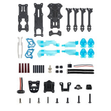 Kit de Marco Squished X para Dron FPV de Alto Rendimiento Evolucionado, Marco de 5 Pulgadas para Cuadricóptero RC, Piezas