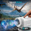 3D  Projector with 60 Immersive Themes,HD Immersive Star Projector with  Speaker & Timer,Eu Plug 6