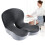 BEBAS Ergonomisk för Memory Foam Lumbar Support-Kudde för Bil, Kontorsstolar och Rullstolar 3
