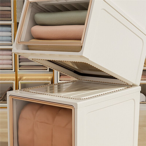 Multi-Functional Drawer Stackable Storage Box - Clothes Shoes Cosmetics Jewelry Underwear Home Organizer 1